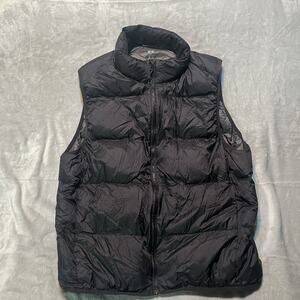 Uniqlo Ultra Light Down Vest Men’s XL Black Puffer Wide Quilt